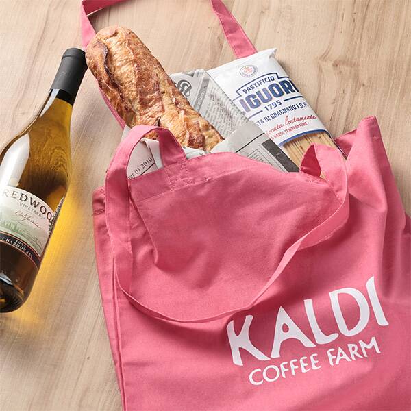 「コットンエコバッグ スモーキーピンク」