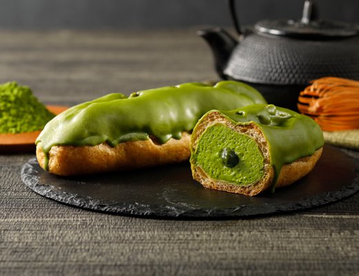 ローソンの新商品:お抹茶エクレア