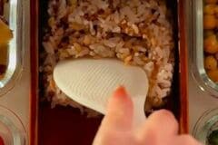 【学校で注目されそう】母が「高校生の娘」のために作る生姜焼き弁当　芸術的な美しさの盛り付けがたまらない…