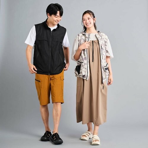 2つのファンから風を送れるため涼しくて快適に