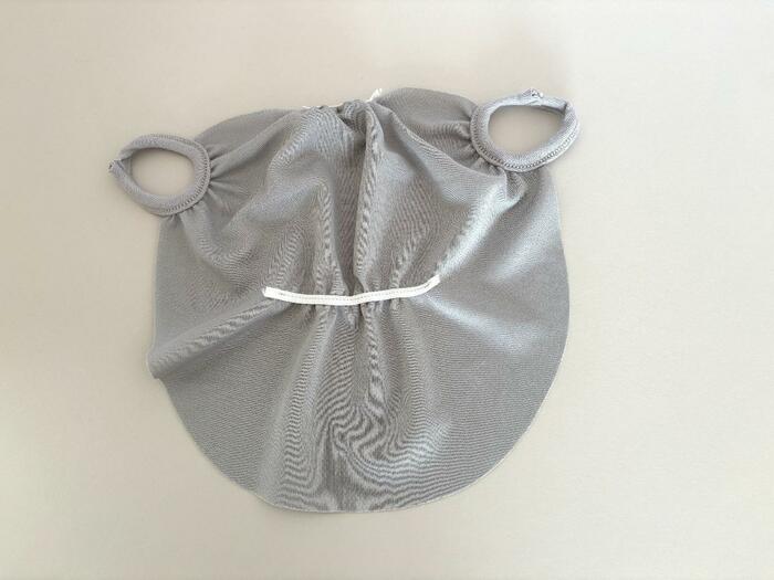 FACE COVER 日よけマスク　メッシュタイプ／gray