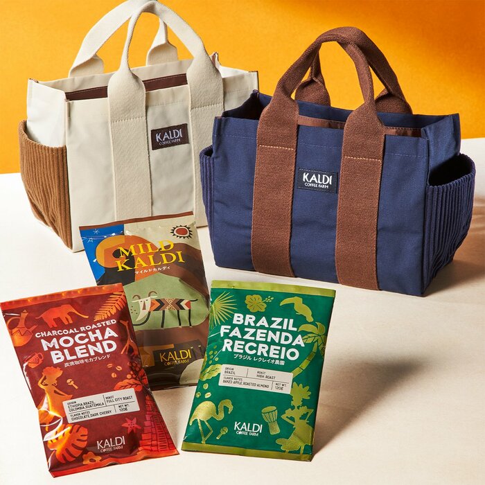 3種類のコーヒーが入った「コーヒーの日バッグ」