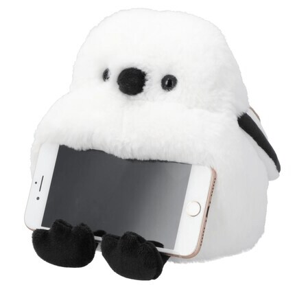 スマホクッション（シマエナガ）