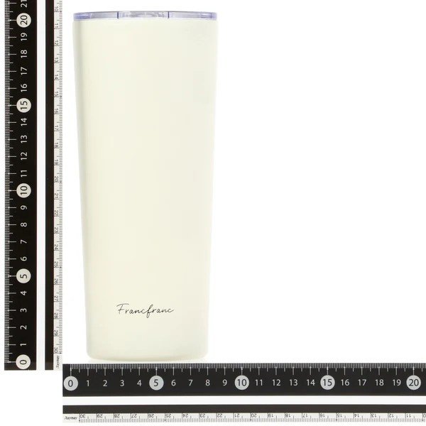 フランフラン　フタ付きステンレスタンブラー