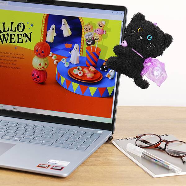 カルディコーヒーファーム公式「にゃんクリップキーホルダー 【ハロウィン】」