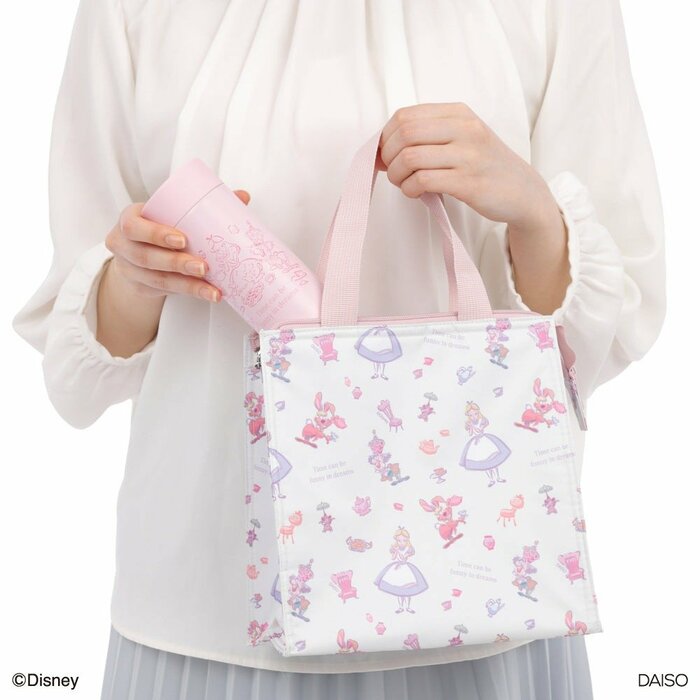 ダイソー公式　ステンレスボトル（ふしぎの国のアリス）B