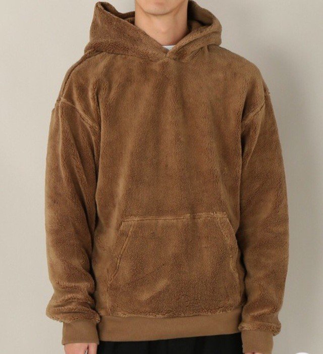 ジャーナルスタンダード TRISECT2 - ボアスウェットパーカー ¥18,360（税込）