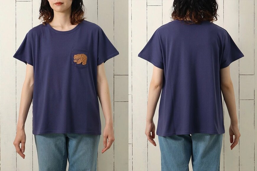 出所：ブルーブルーエジャパン株式会社　木彫りのクマサガラTシャツ