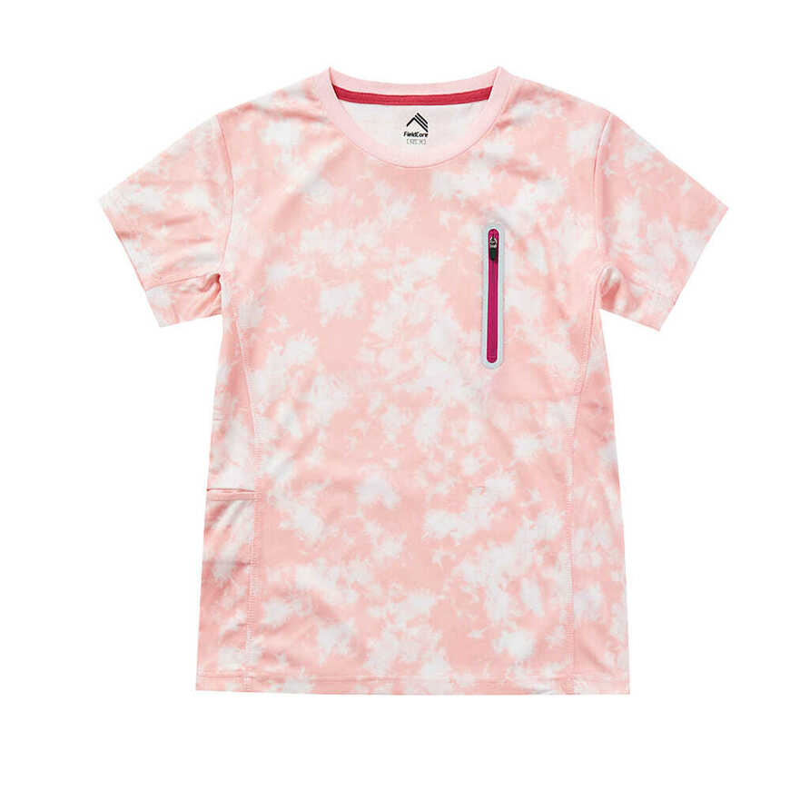 出所：ワークマン　レディースハニカムドライプリントTシャツ