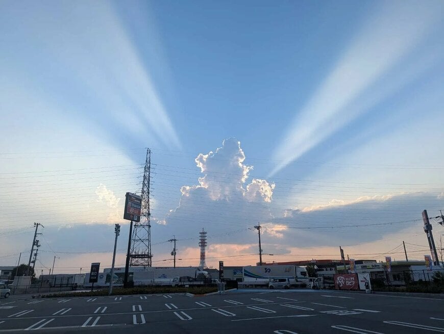 神が出てきそうな素敵な空