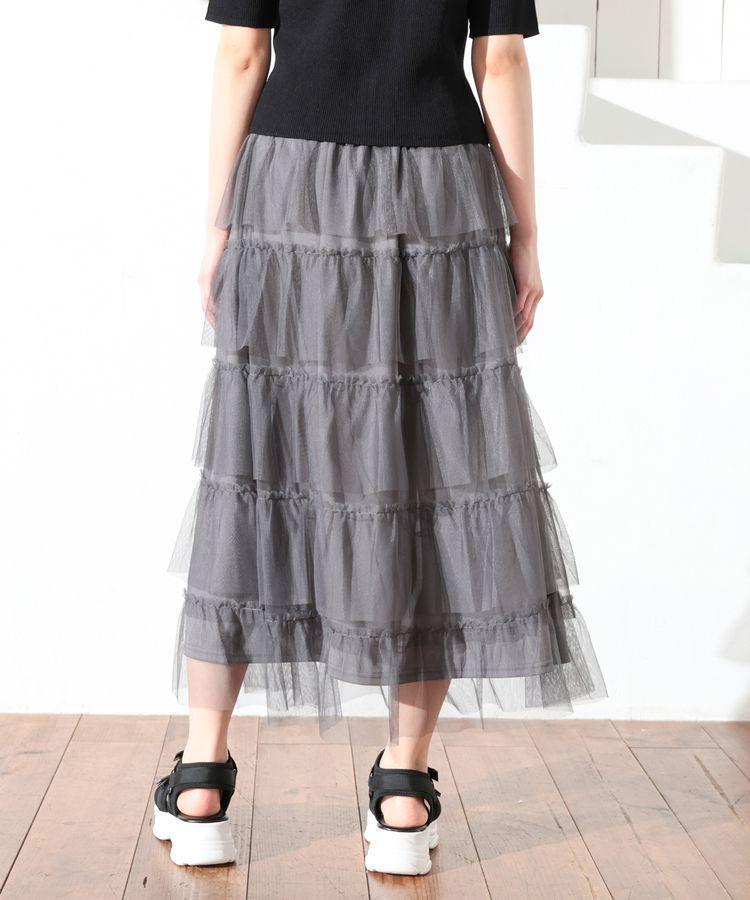 出所：ハニーズ公式通販 ティアードスカート