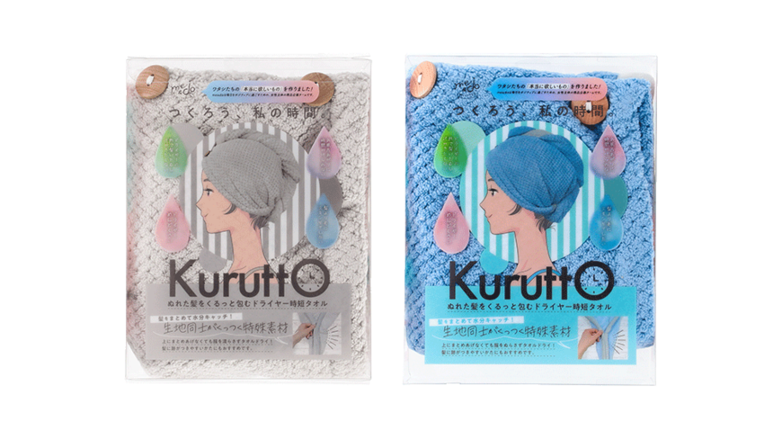 出所：驚安の殿堂 ドン・キホーテ me&do、KuruttO　ドライヤー時短タオル