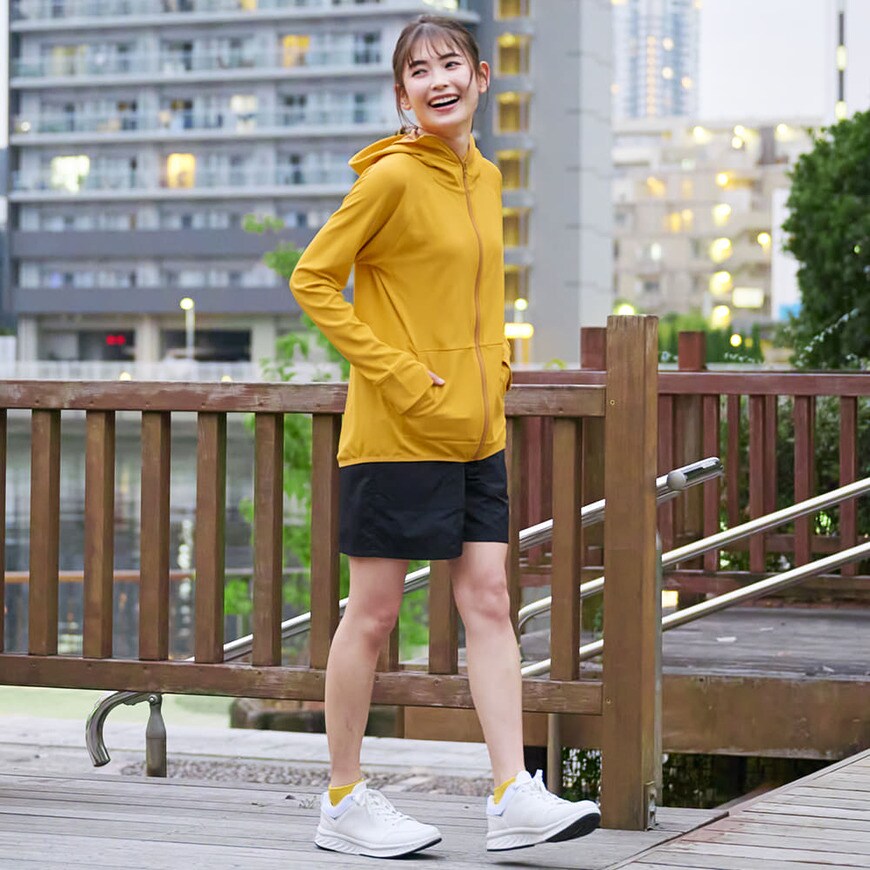 出所：ワークマン公式オンラインストア レディースクールUVサンシェードパーカー