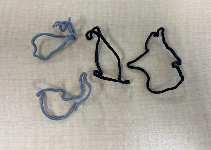 ダイソー、虫よけ輪ゴム（ネコ、10個入り）画像