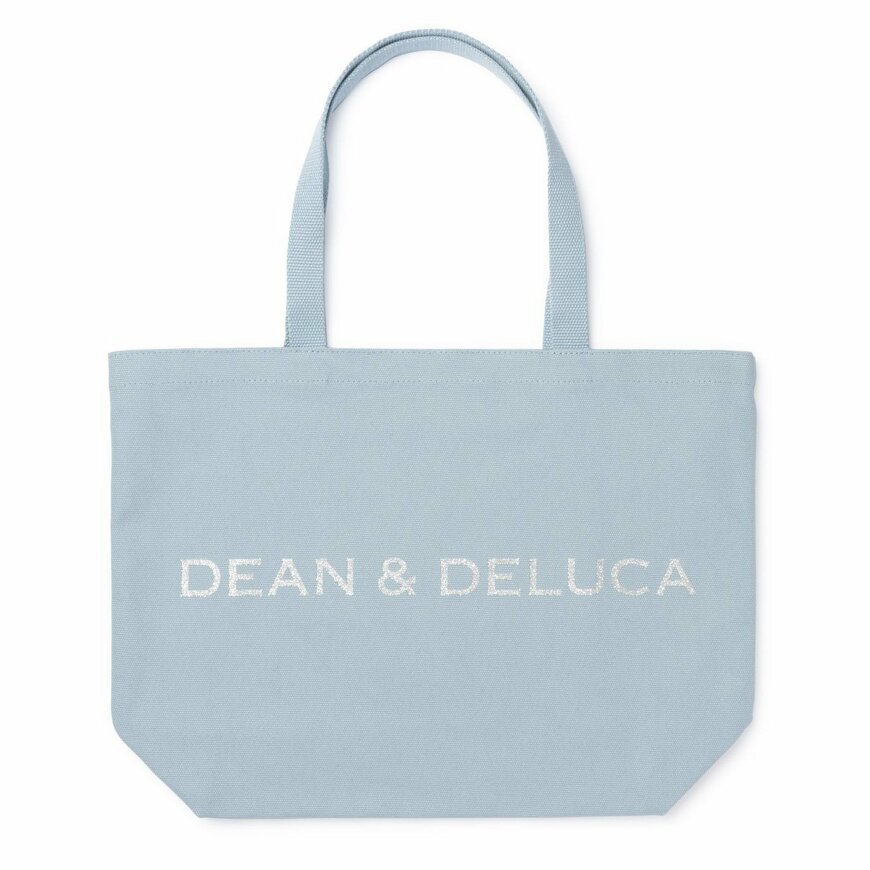 DEAN & DELUCA チャリティートートバッグ スノーブルーLサイズ