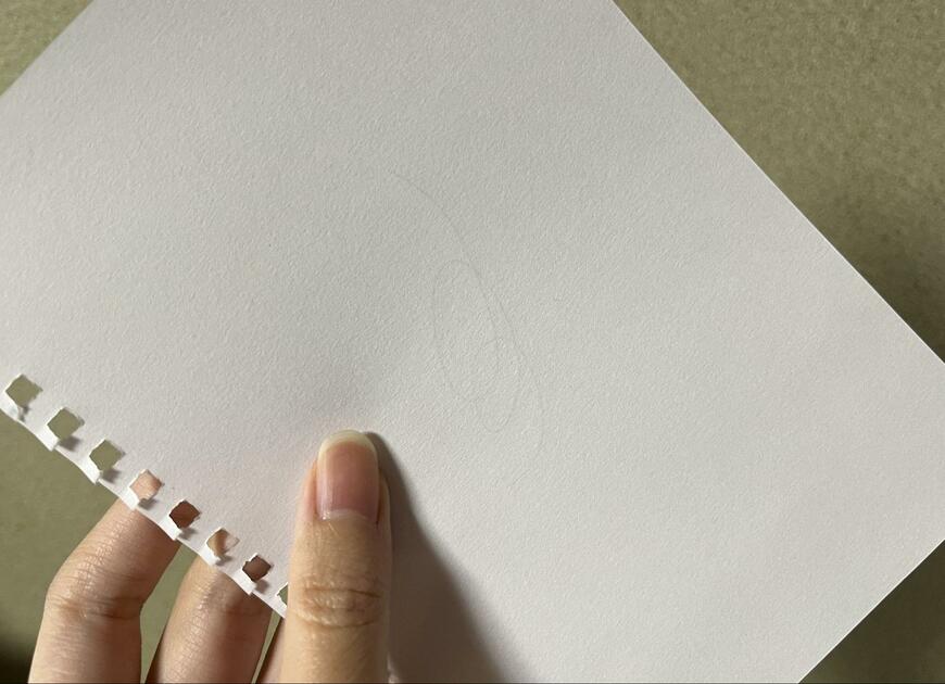 セリア、ミニスケッチブック おかっぱ文具 30枚 画像