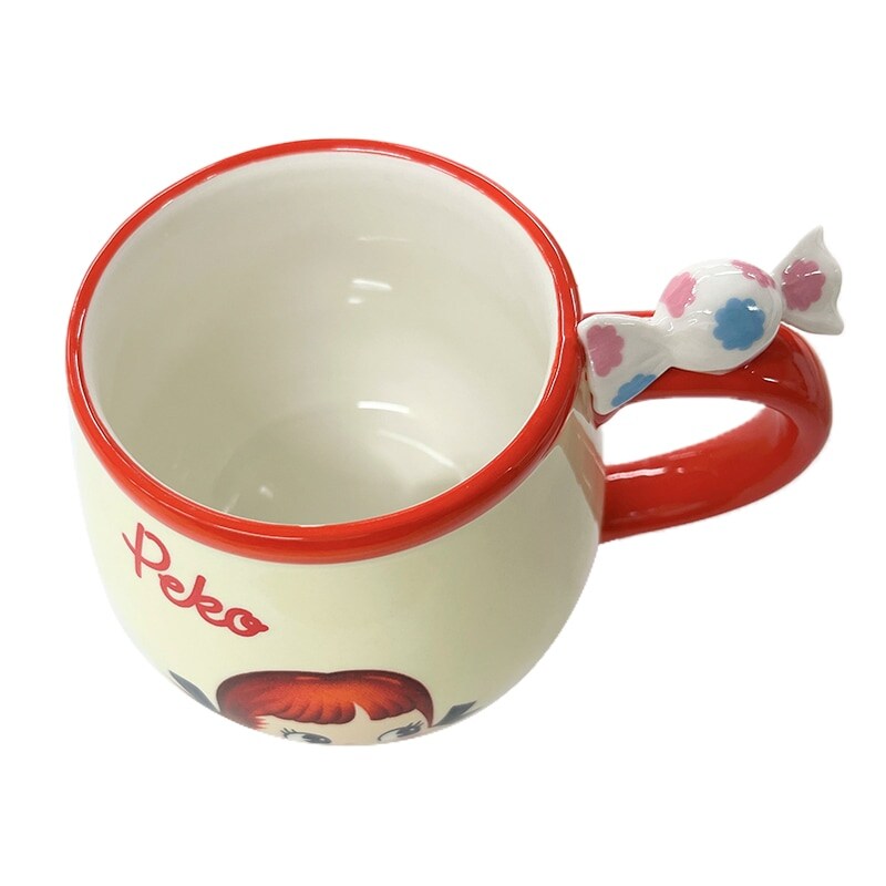 ペコちゃんフィギュア付きマグカップ（ミルキー） 