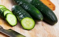 切っても切っても〈怒り顔〉なきゅうりの断面→「切られて怒ってる？」「食べられない」と反響
