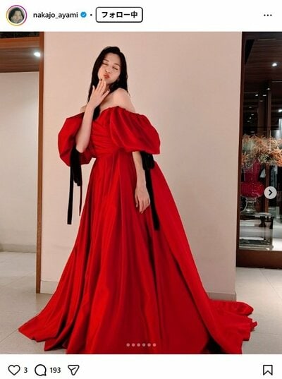 中条あやみのInstagram投稿