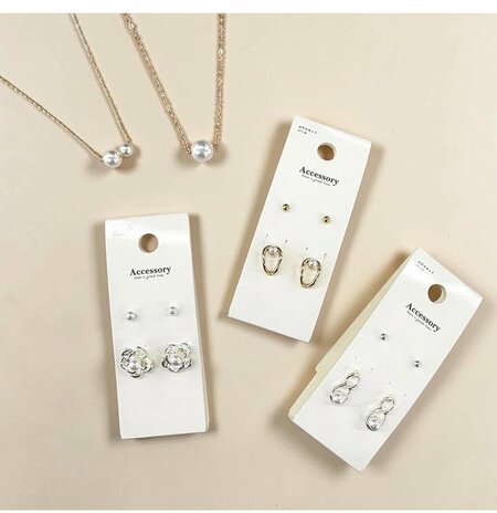 ピアスセット パール