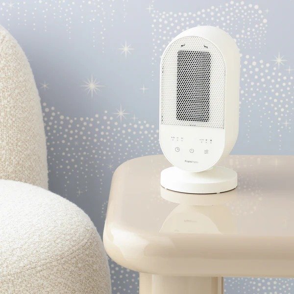 なんとわずか約12秒で心地よい温風が吹き出してくるのです