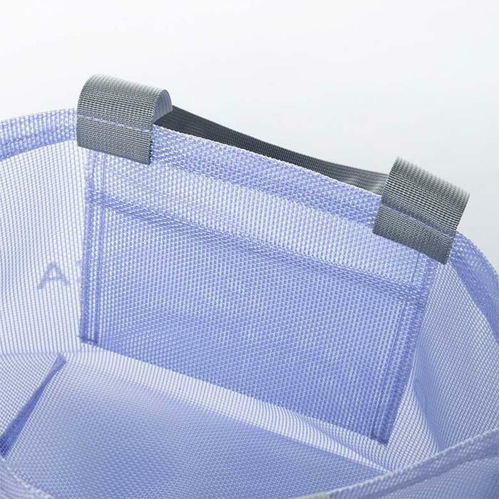 DEAN & DELUCA メッシュトートバッグ ライラック Sサイズ