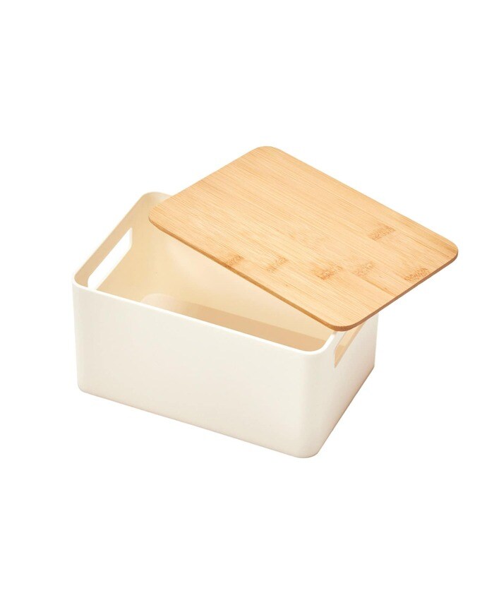 トイレ掃除用のシートが2つほど収納できるボックス