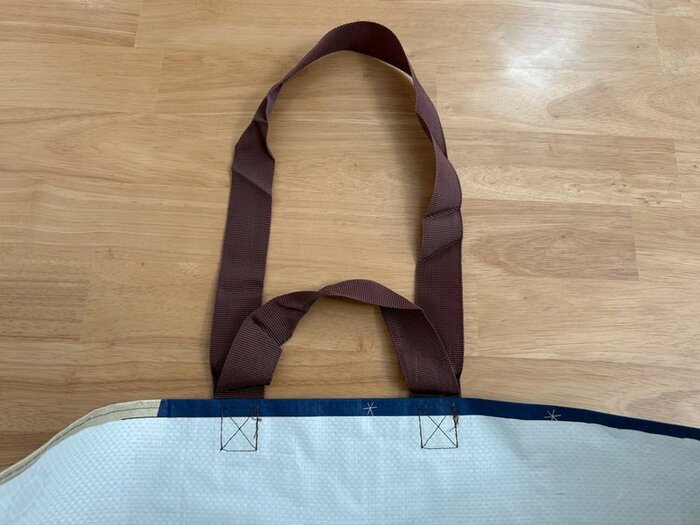 持ち手が2種類あるのが便利!重くなったら肩に掛けられる