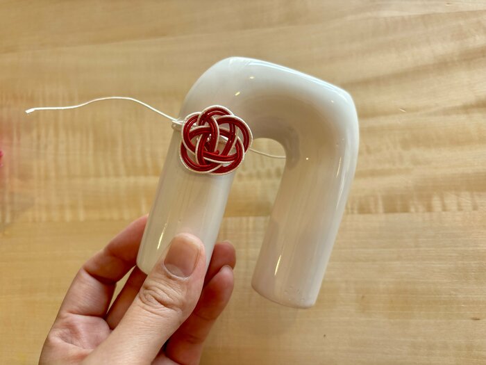 余分な紐はカットしましょう