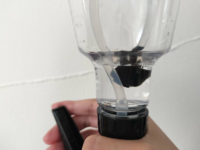 水が少なくなっても最後までストレスを感じることなく噴射できました