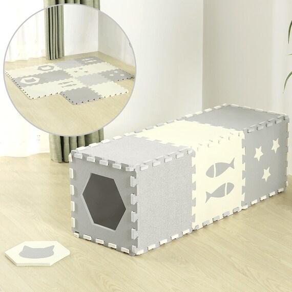 出所：ニトリ公式通販ニトリネット ペットマット 14枚入り(フチナシ GY)