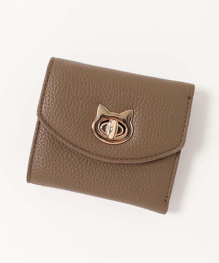 出所：ブルーブルーエ公式　catツイストロックミニウォレット