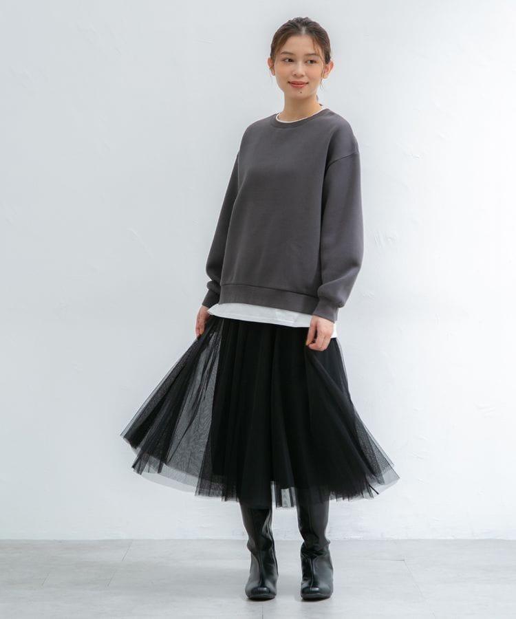 出所：ハニーズ公式通販 チュールスカート