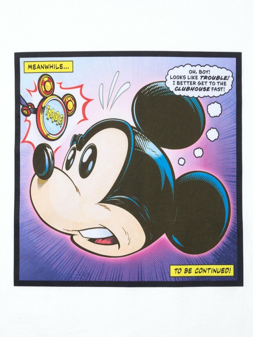 出所：ユニクロ公式　ディズニー ミッキーフェイス UT