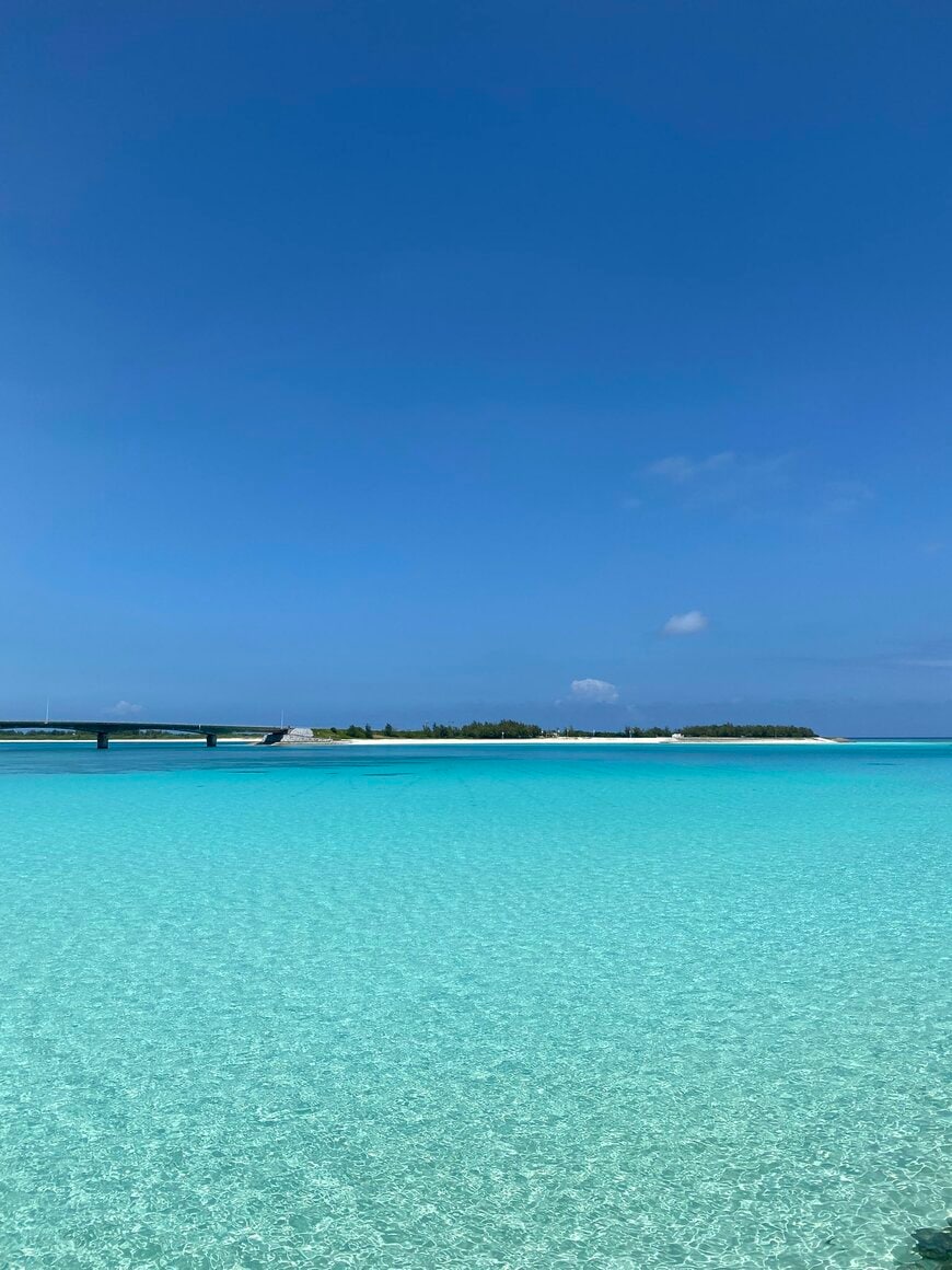 沖縄県伊平屋島の海