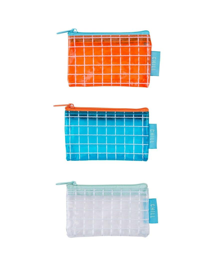 3COINS、小物用ミニポーチ3個セット商品画像