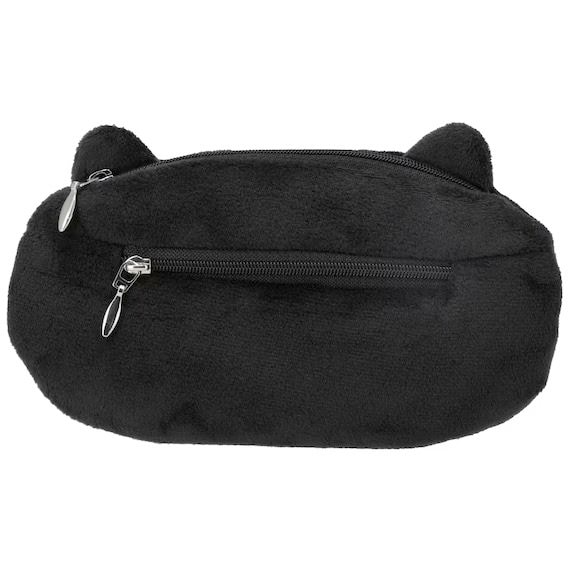 ニトリ公式　ガジェットケース(デコネコDH02 ブラック)