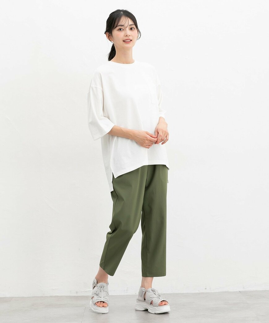 ハニーズ公式　クロップドイージーパンツ