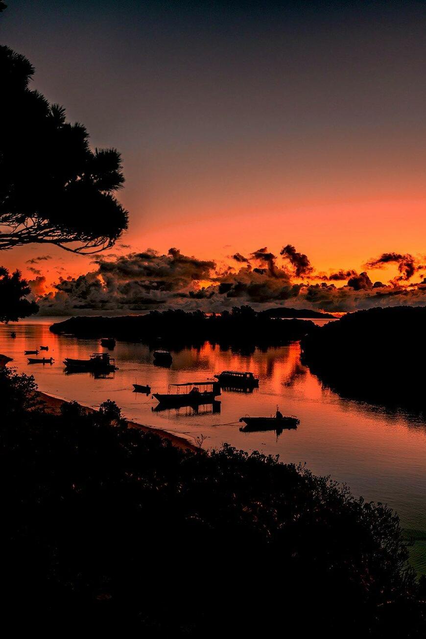 石垣島の朝焼け