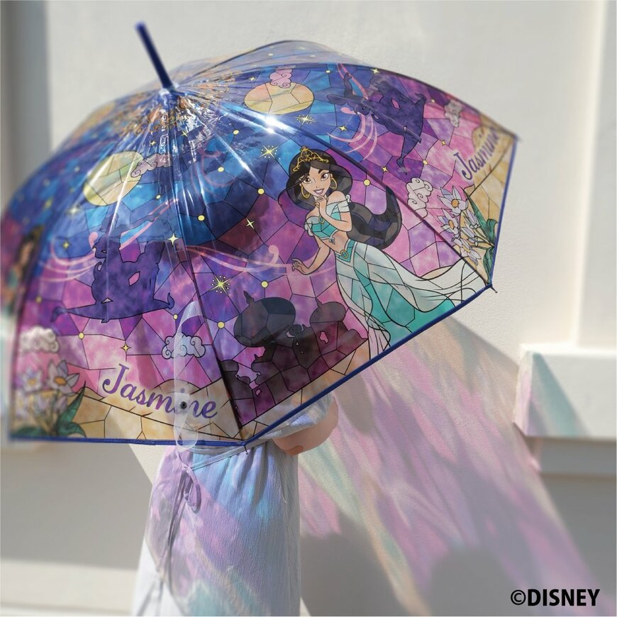 株式会社サントス　ディズニーステンドグラスアンブレラ（ジャスミン）