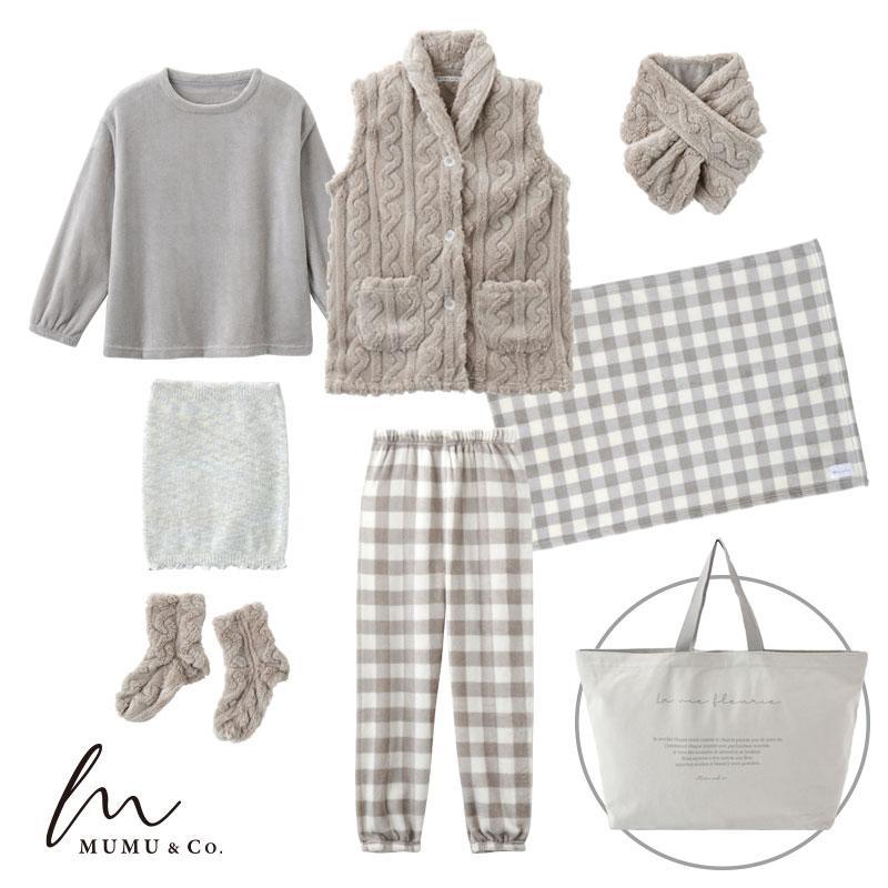 ファッションセンターしまむら レディースMUMUルームアイテム、ブラウン画像