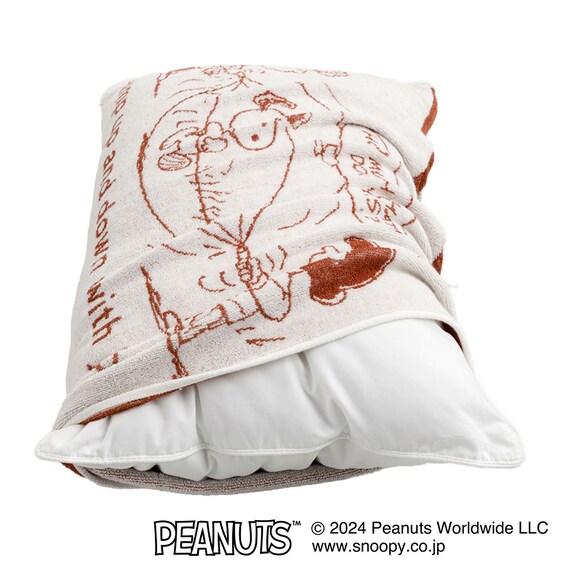 のびのび枕カバー WJダンス スヌーピー（ブラウン・グリーン）