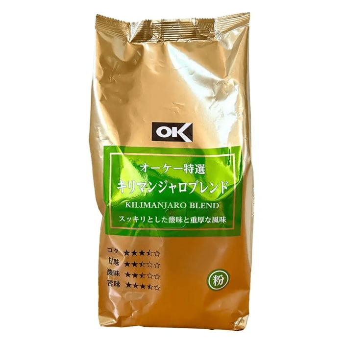 オーケー特選 キリマンジャロブレンド 粉 500g