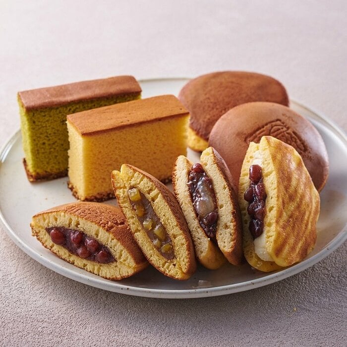 どらやきとカステラの詰め合わせ