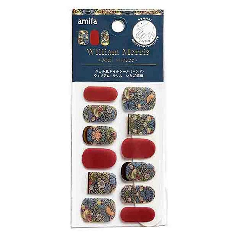 出所：Can★Doネットショップ モリスネイルシール　ハンド　いちご泥棒