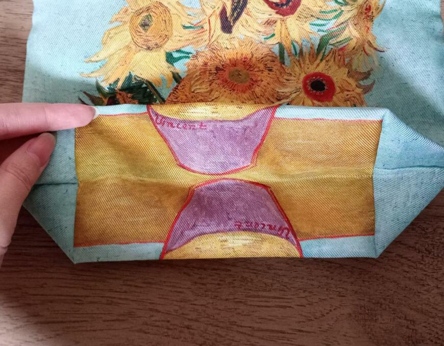 筆者撮影（セリア、ランチバッグ　VG）