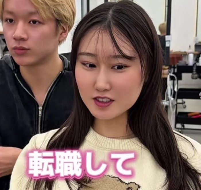 【転職バッサリ】仕事で髪を結ばなくてよくなった女性→バッサリカットでドキドキの大変身！