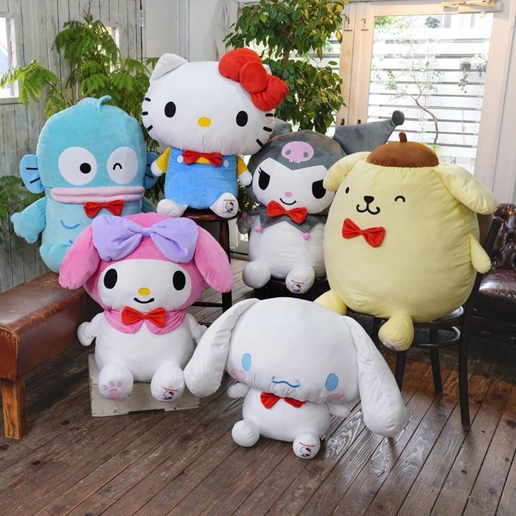 出所：しまむら公式オンラインストア ダイカットクッション（サンリオキャラクターズ）