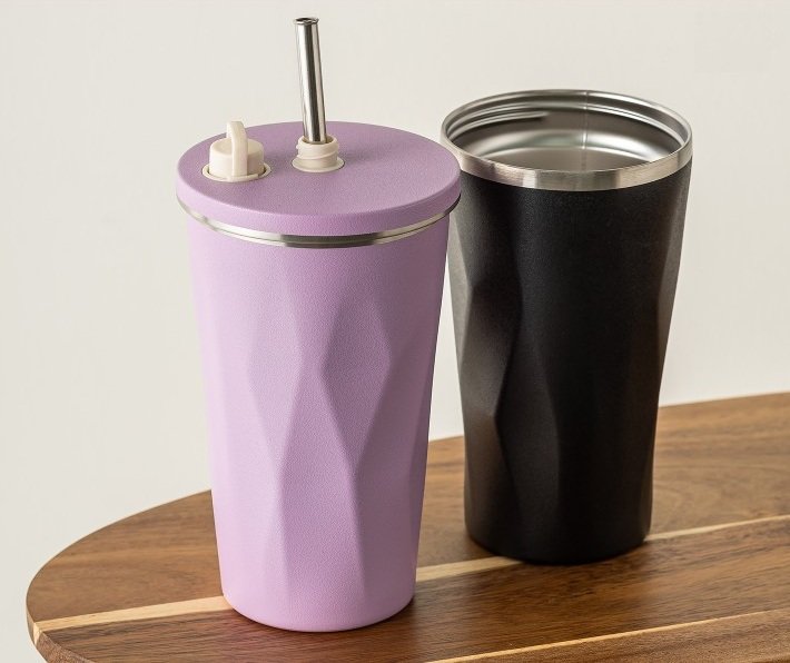 GEO公式　ストロー付きステンレスタンブラー