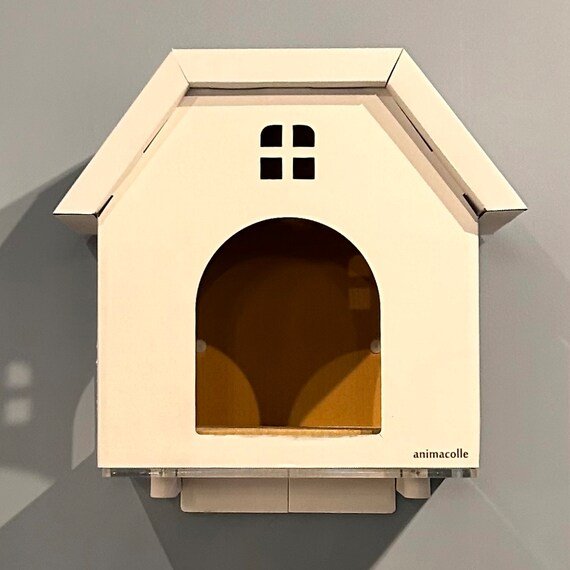 ニトリ、キャットステップanimacolle用爪とぎキャットハウス画像